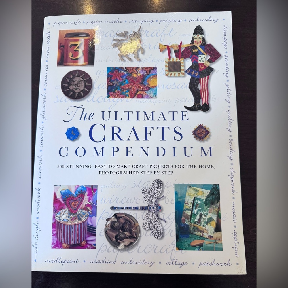 The Ultimate Crafts Compendium Book hardcover.